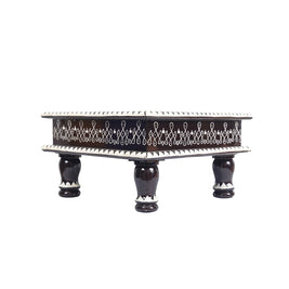 Wooden Rangoli Chowki