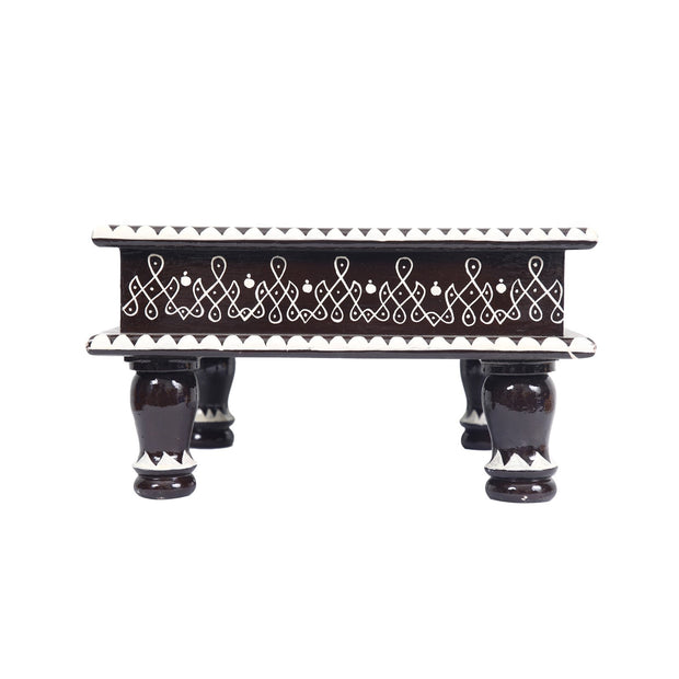 Wooden Rangoli Chowki