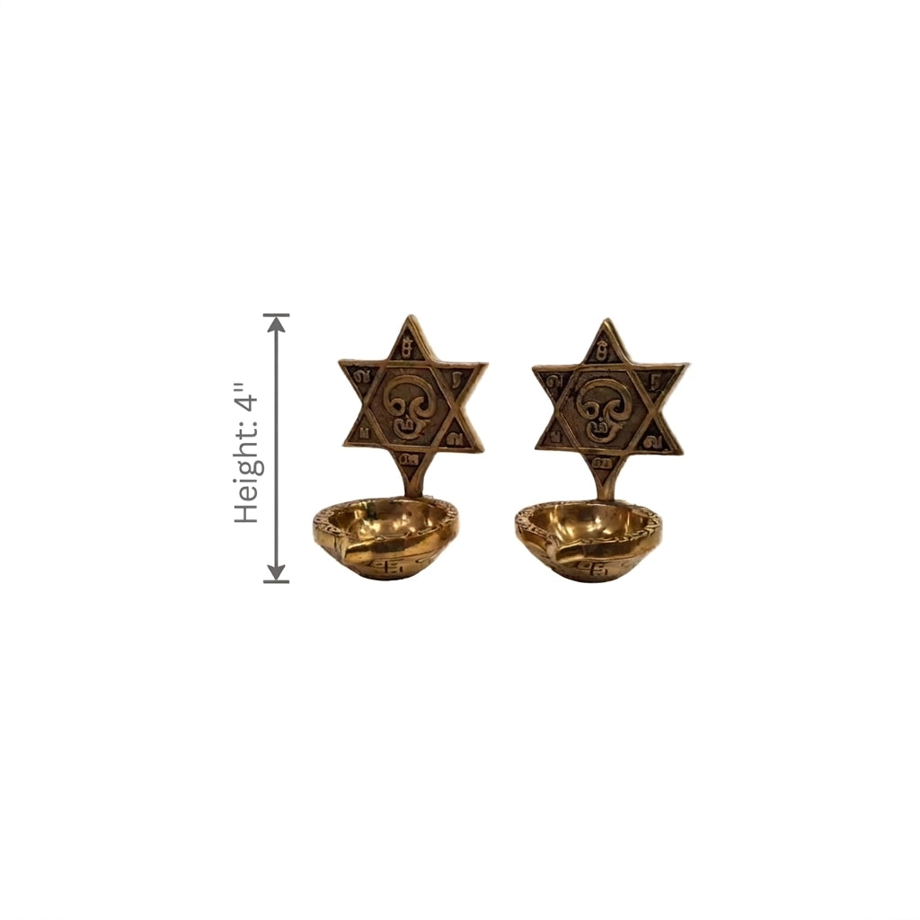 Brass Bird and  Murugan Diya  – Traditional Pooja and Festive Gifting | Combo Set