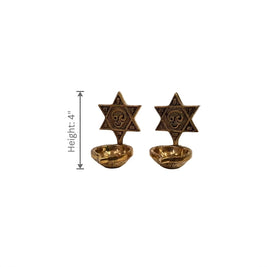 Brass Bird and  Murugan Diya  – Traditional Pooja and Festive Gifting | Combo Set