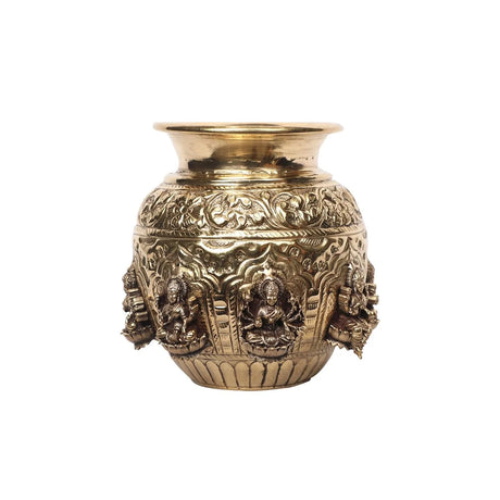 Brass Ashtalakshmi Kalasa Online