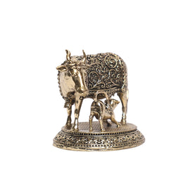 Brass Cow and Calf