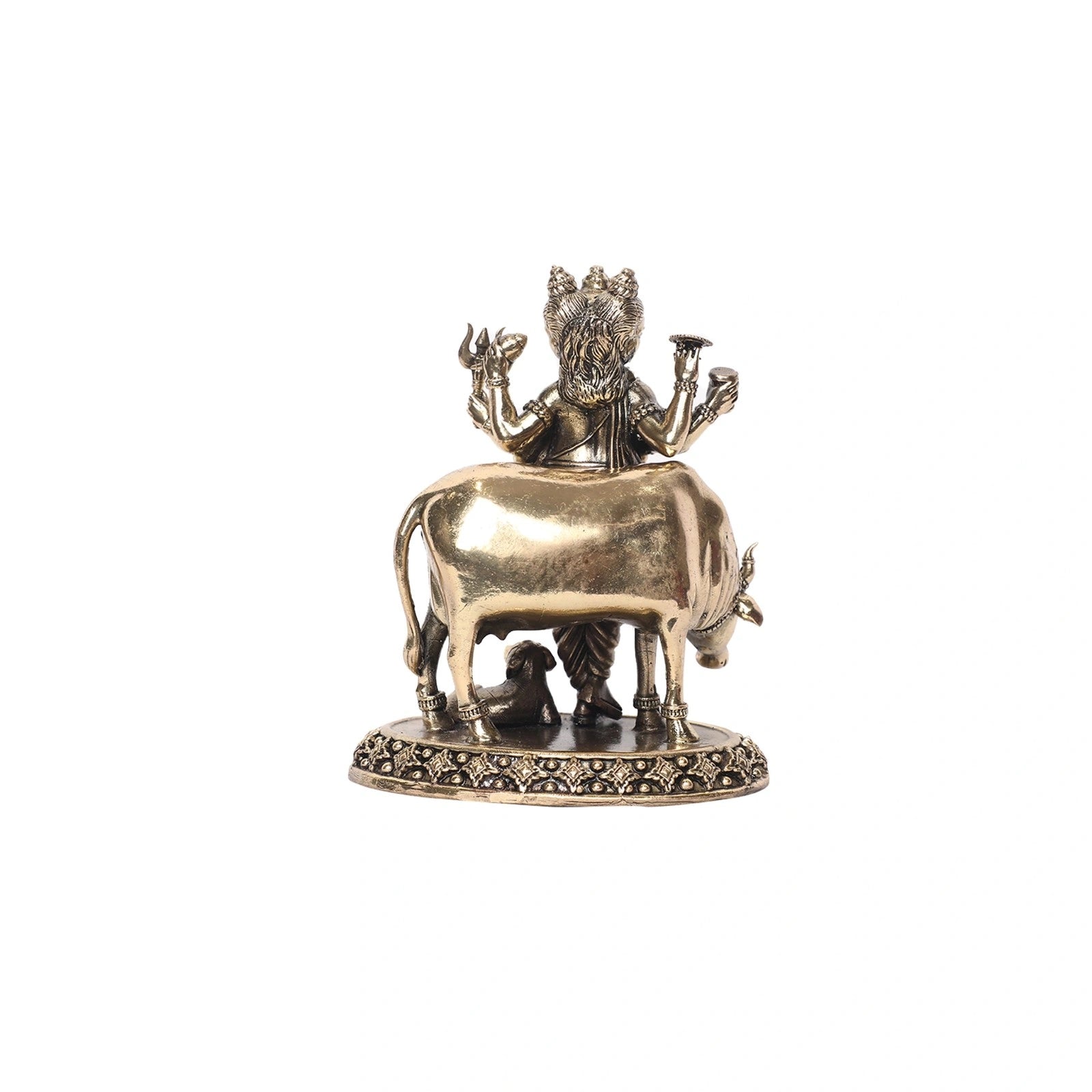 Brass Dattatreya Adi Guru Statue