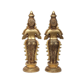 Brass Deepalakshmi Set Of 2