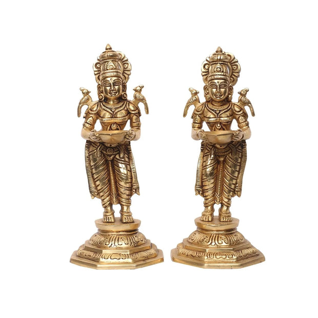 Brass Deeplady Set Of 2