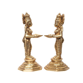 Brass Deeplady Set Of 2