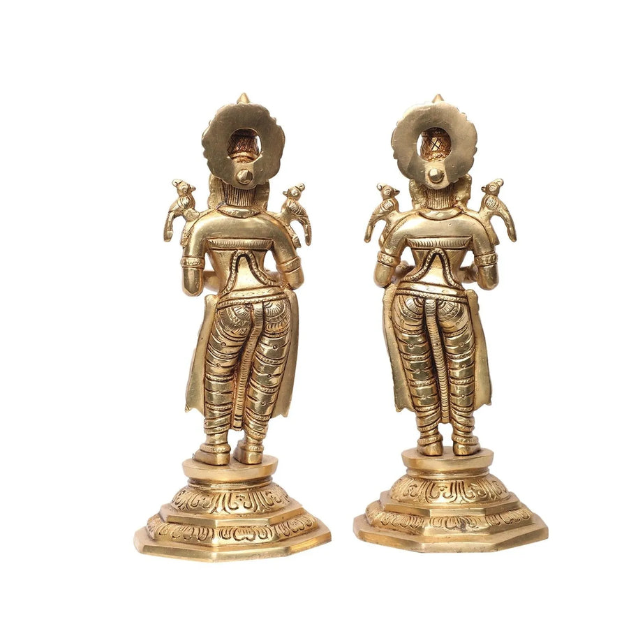 Brass Deeplady Set Of 2