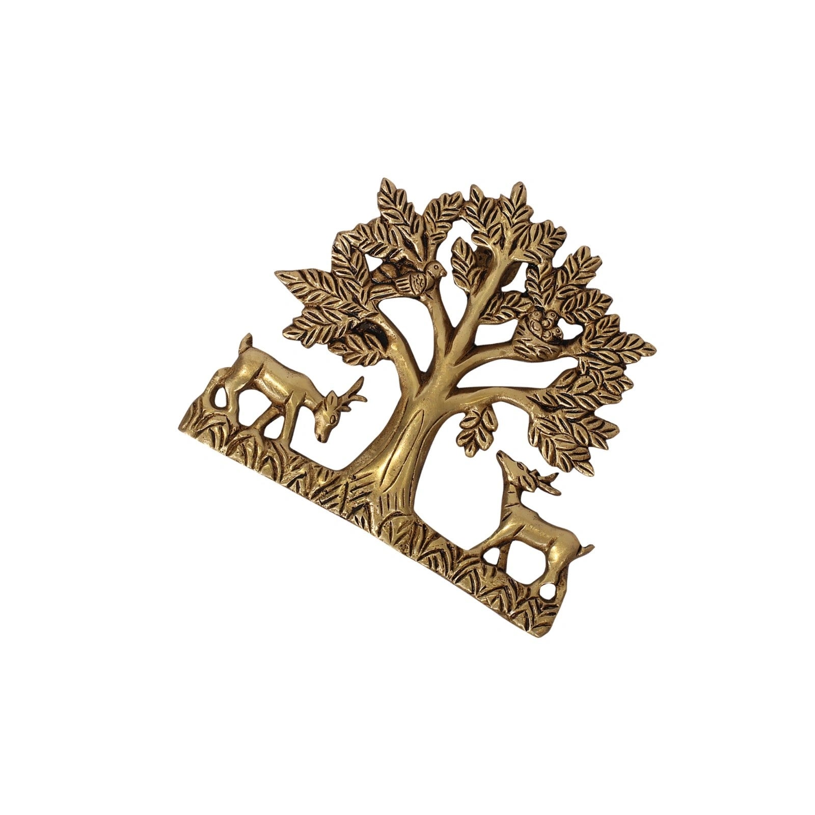 Brass Deer Wall Hanging