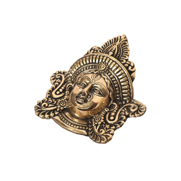 Brass Durga Face Wall Hanging