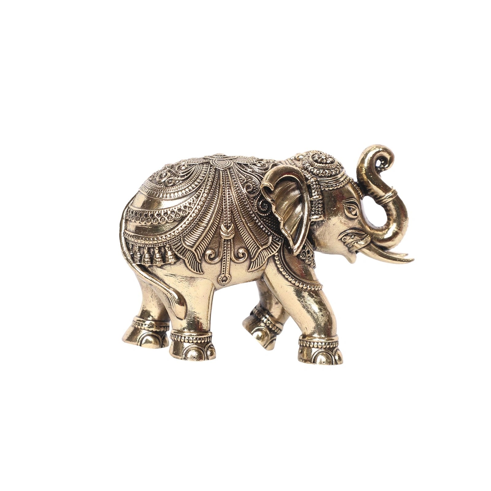 Brass Elephant Decor