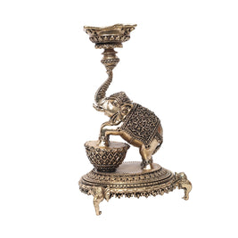 Brass Elephant Deepak