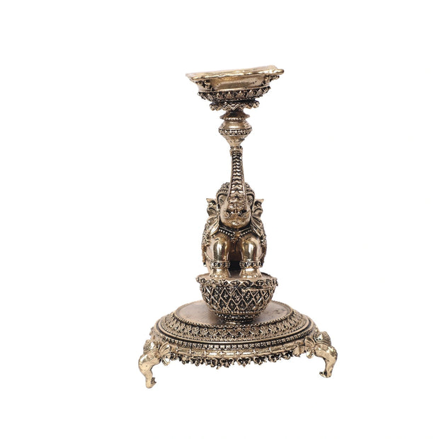 Brass Elephant Deepak