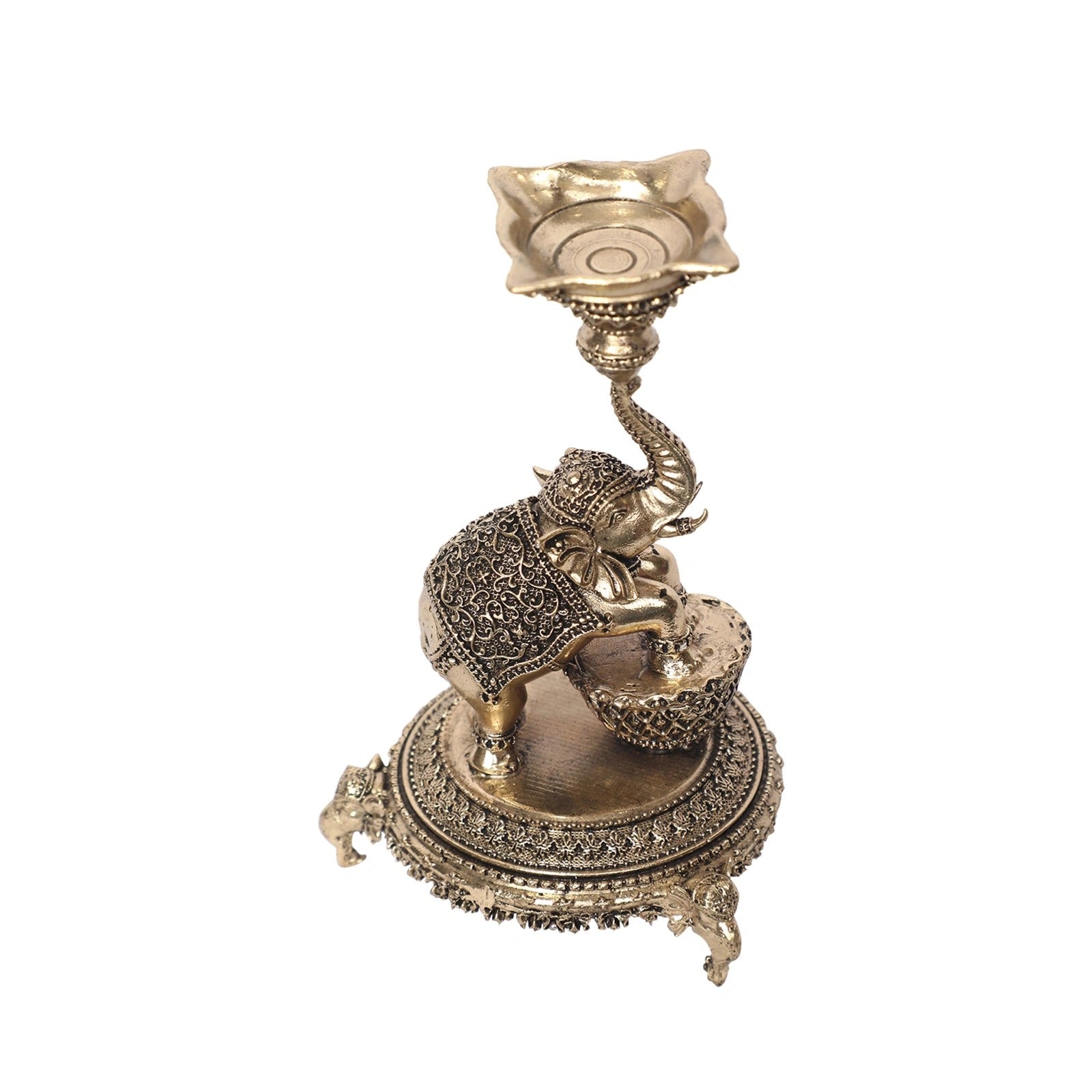 Brass Elephant Deepak