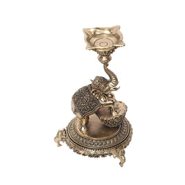 Brass Elephant Deepak