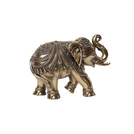 Brass Elephant Rath Decor
