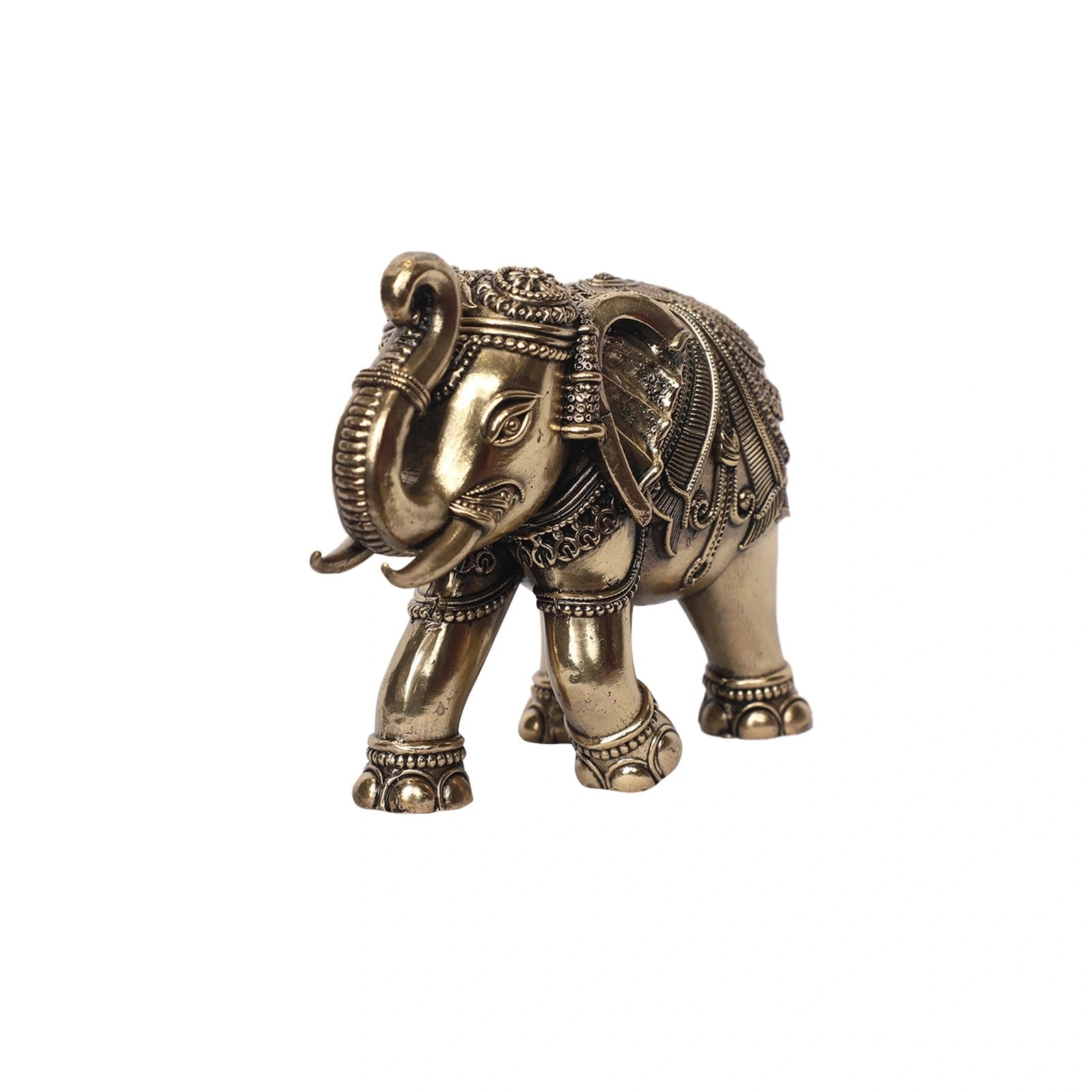 Brass Elephant Rath Decor