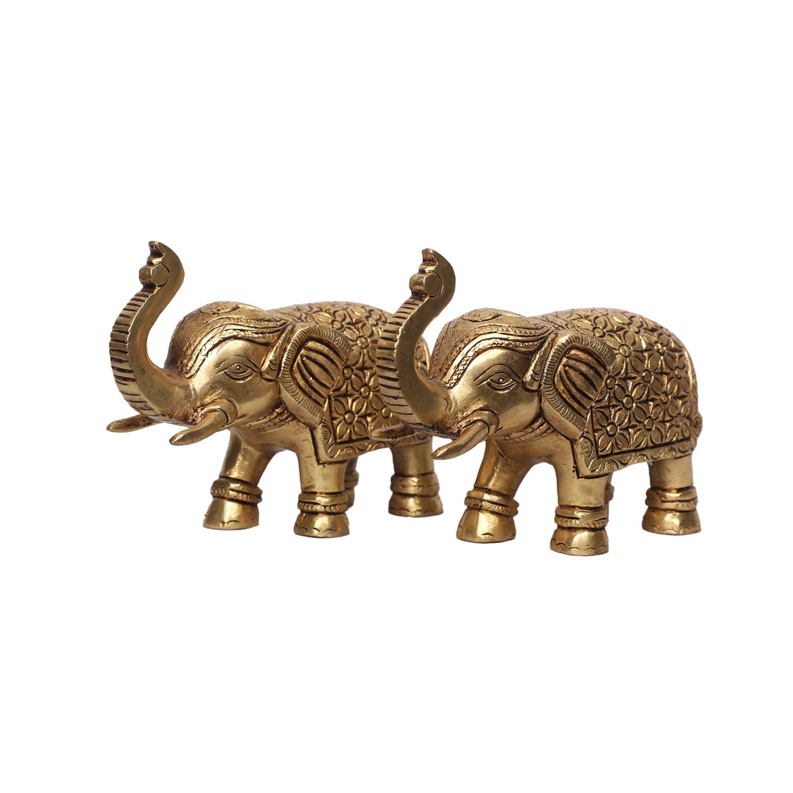 Brass Elephant Statue