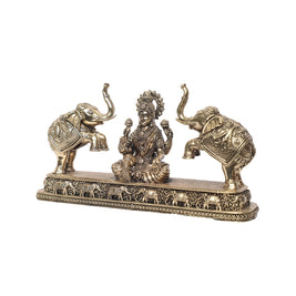 Brass Gajalakshmi Idol