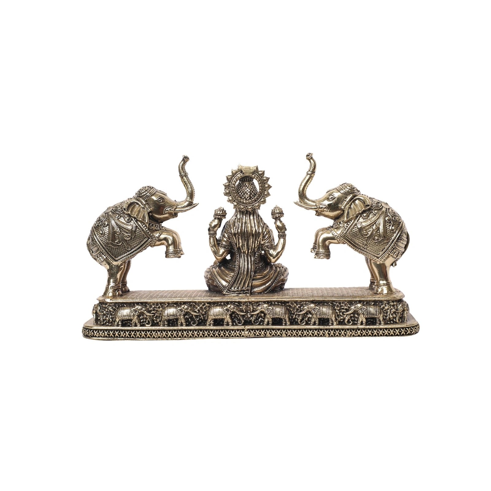 Brass Gajalakshmi Idol