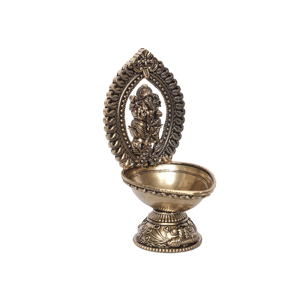 Brass Ganesha Deepak