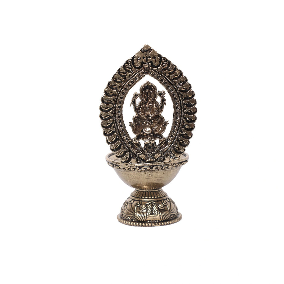 Brass Ganesha Deepak