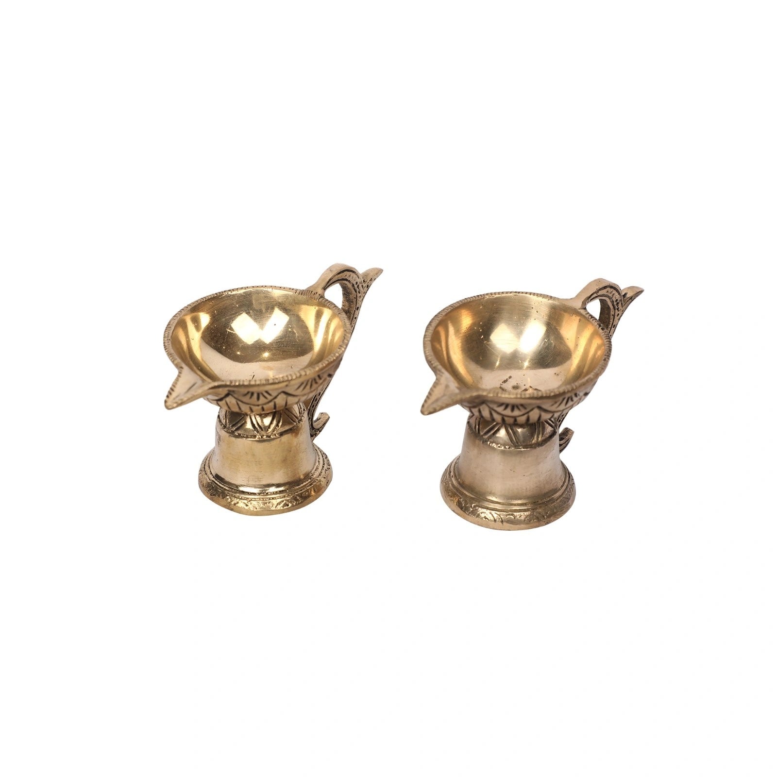 Brass Handle Deepa Set Of 2
