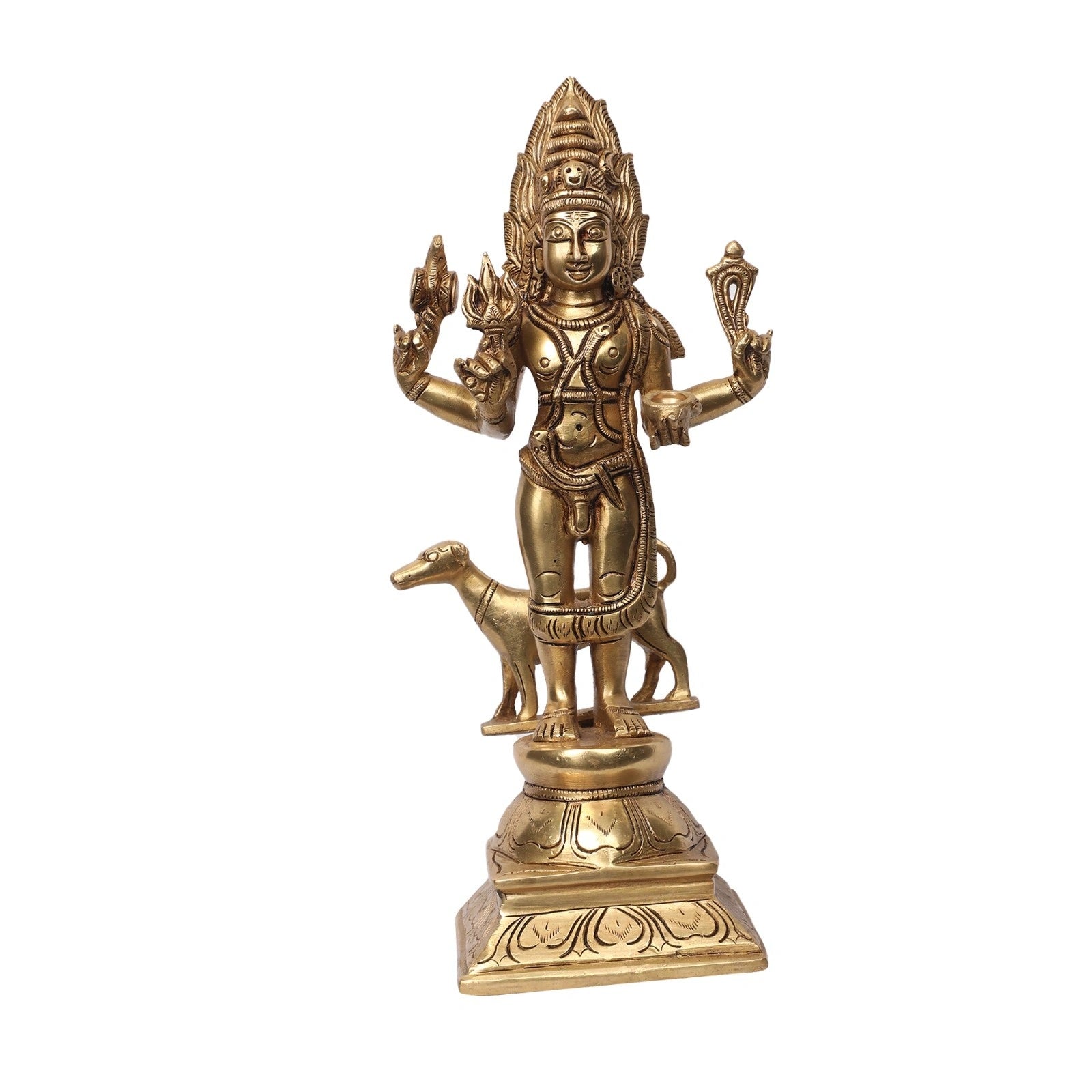 Brass Kalabhairava Idol