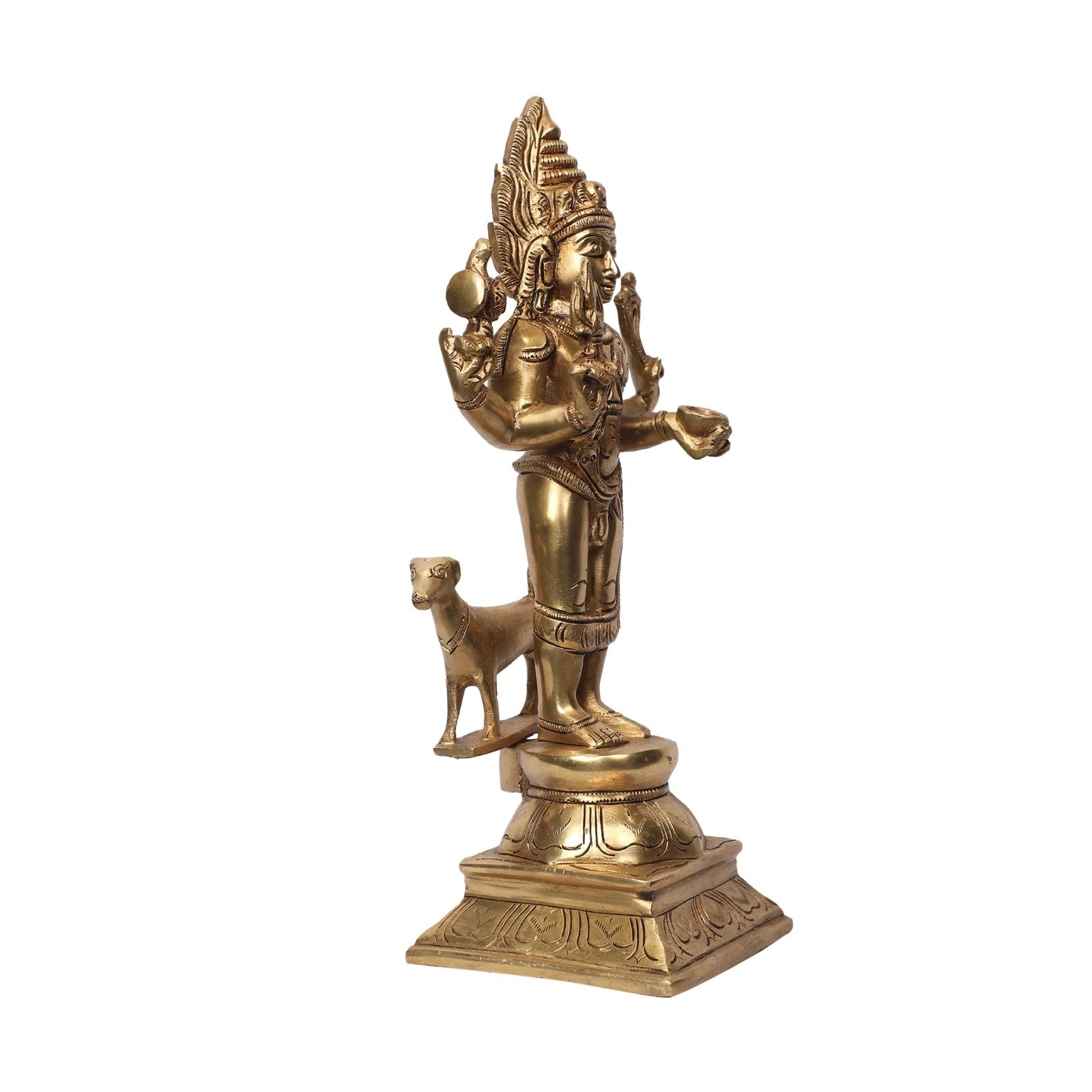 Brass Kalabhairava Idol