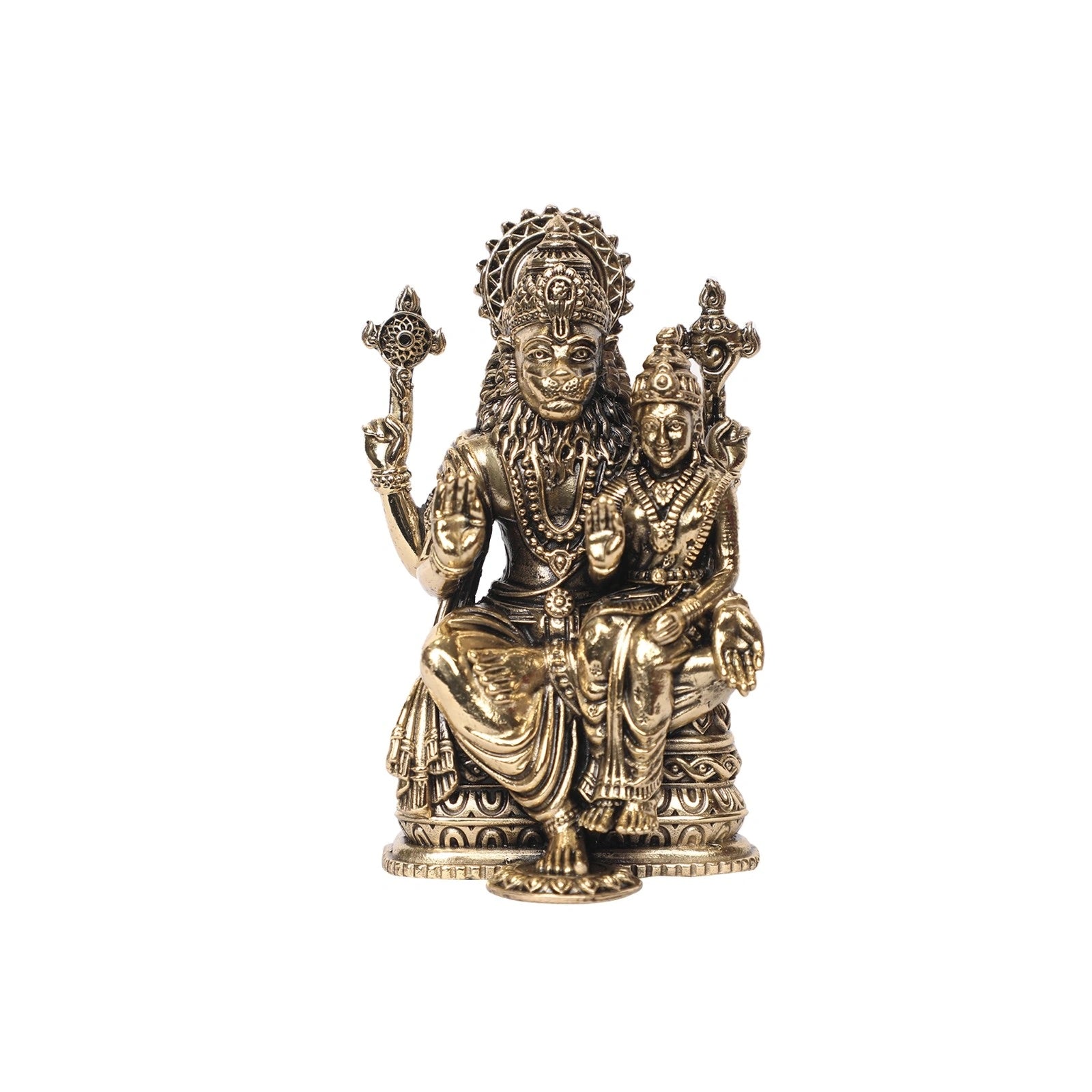 Brass Lakshmi Narasimha Idol