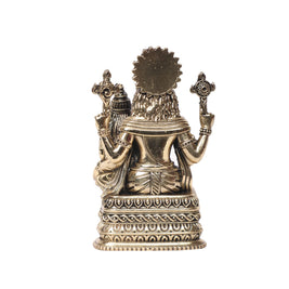Brass Lakshmi Narasimha Idol