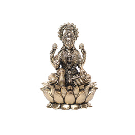 Brass Lakshmi Sitting Idol