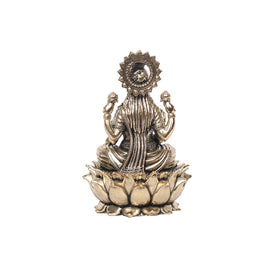 Brass Lakshmi Sitting Idol