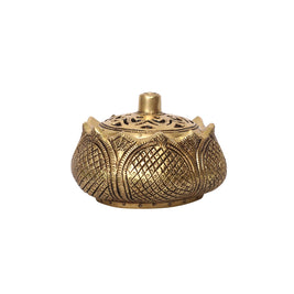 Brass Lotus Dhoop Dani