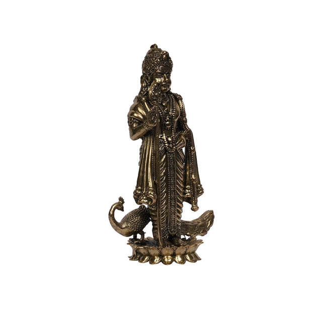 Brass Lord Murugan Statue