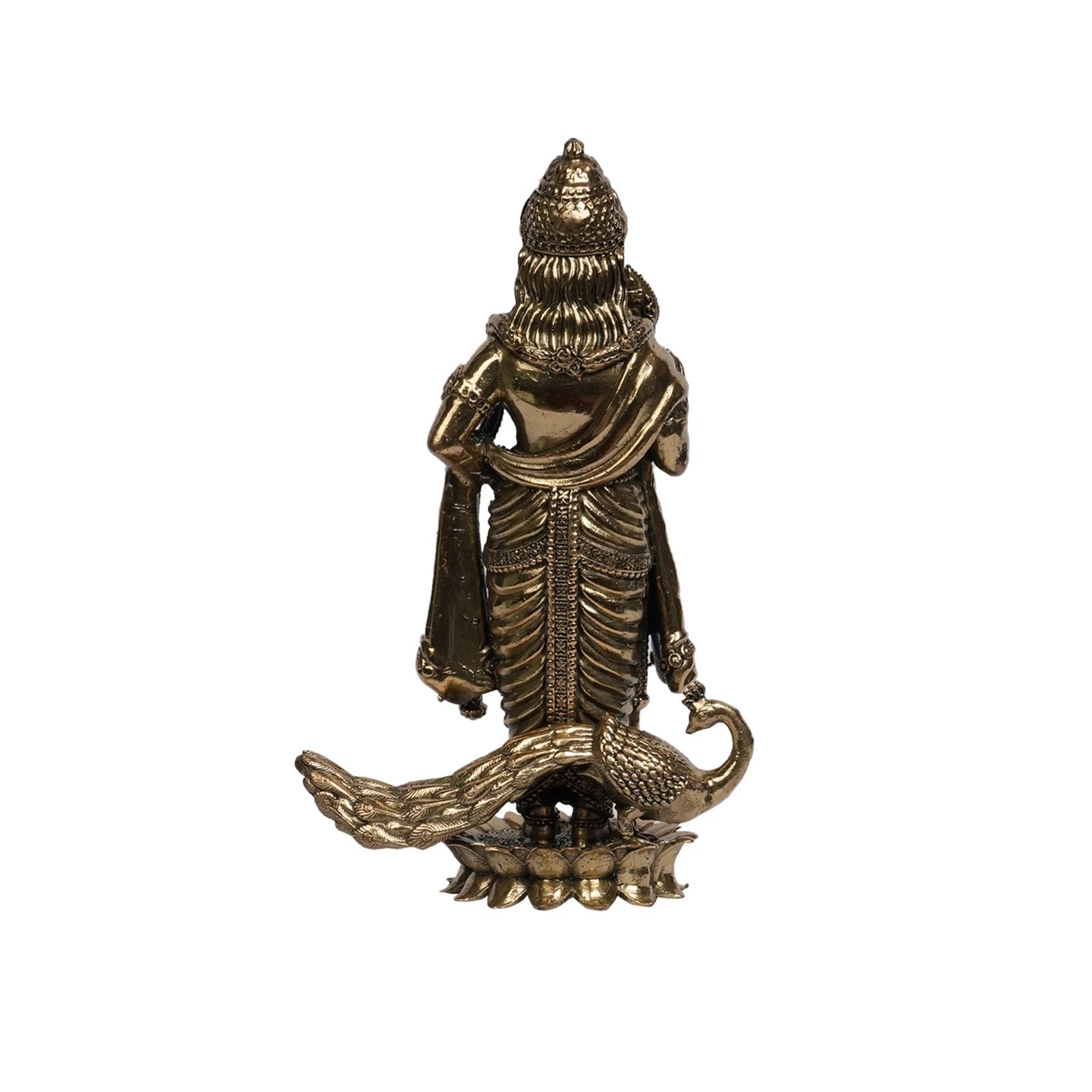 Standing Brass Murugan Idol
