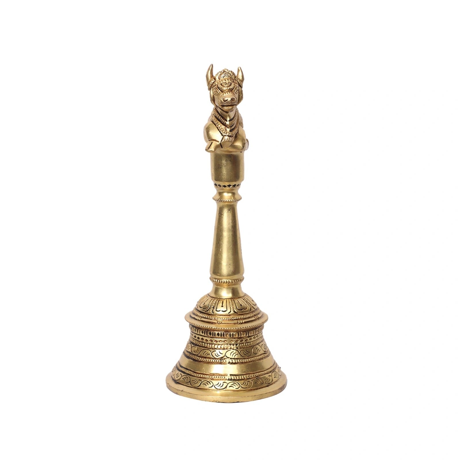 Brass Nandi Pooja Bell