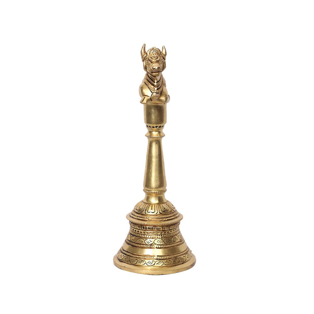 Brass Nandi Pooja Bell