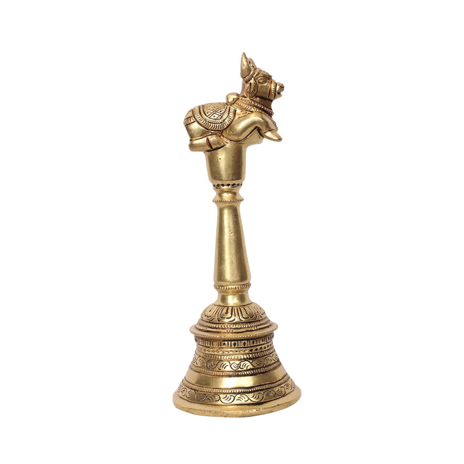 Brass Nandi Pooja Bell