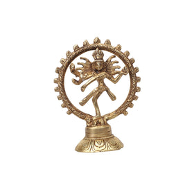Brass Nataraja Idol
