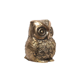 Brass Owl Decor