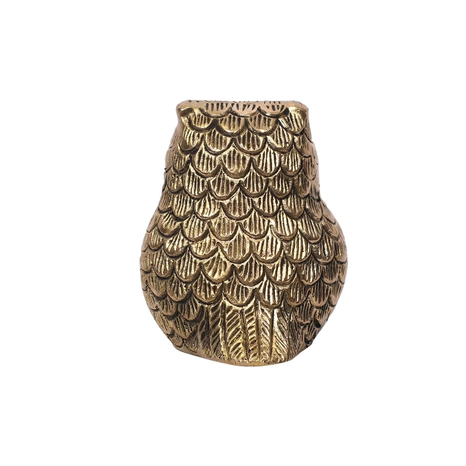 Brass Owl Decor