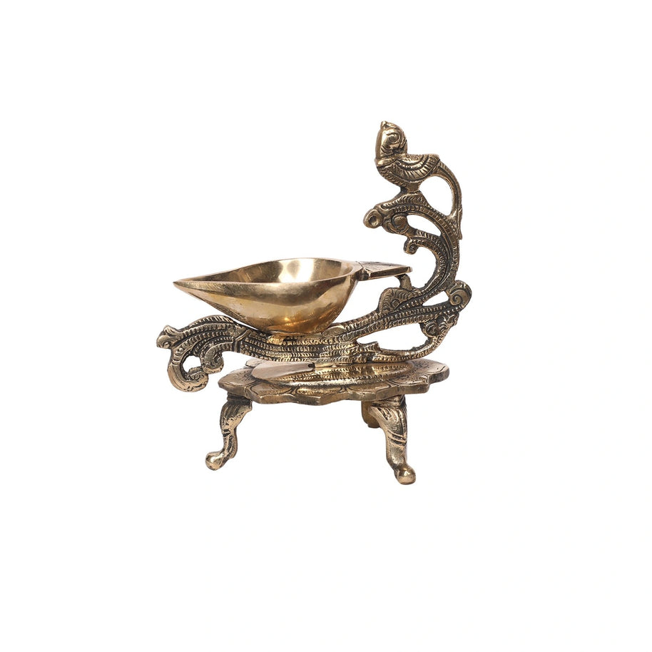 Brass Parrot Handle