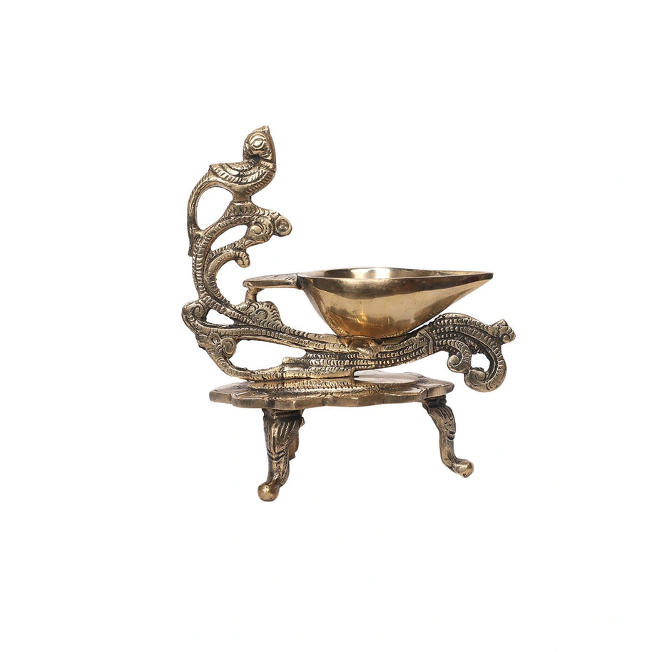 Brass Parrot Handle