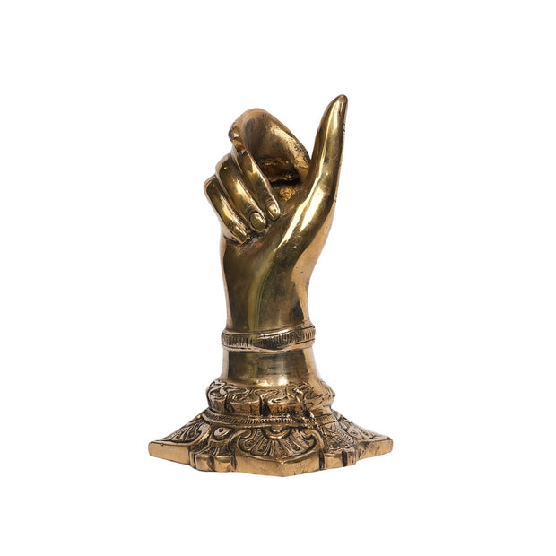 Brass Hand Sculpture