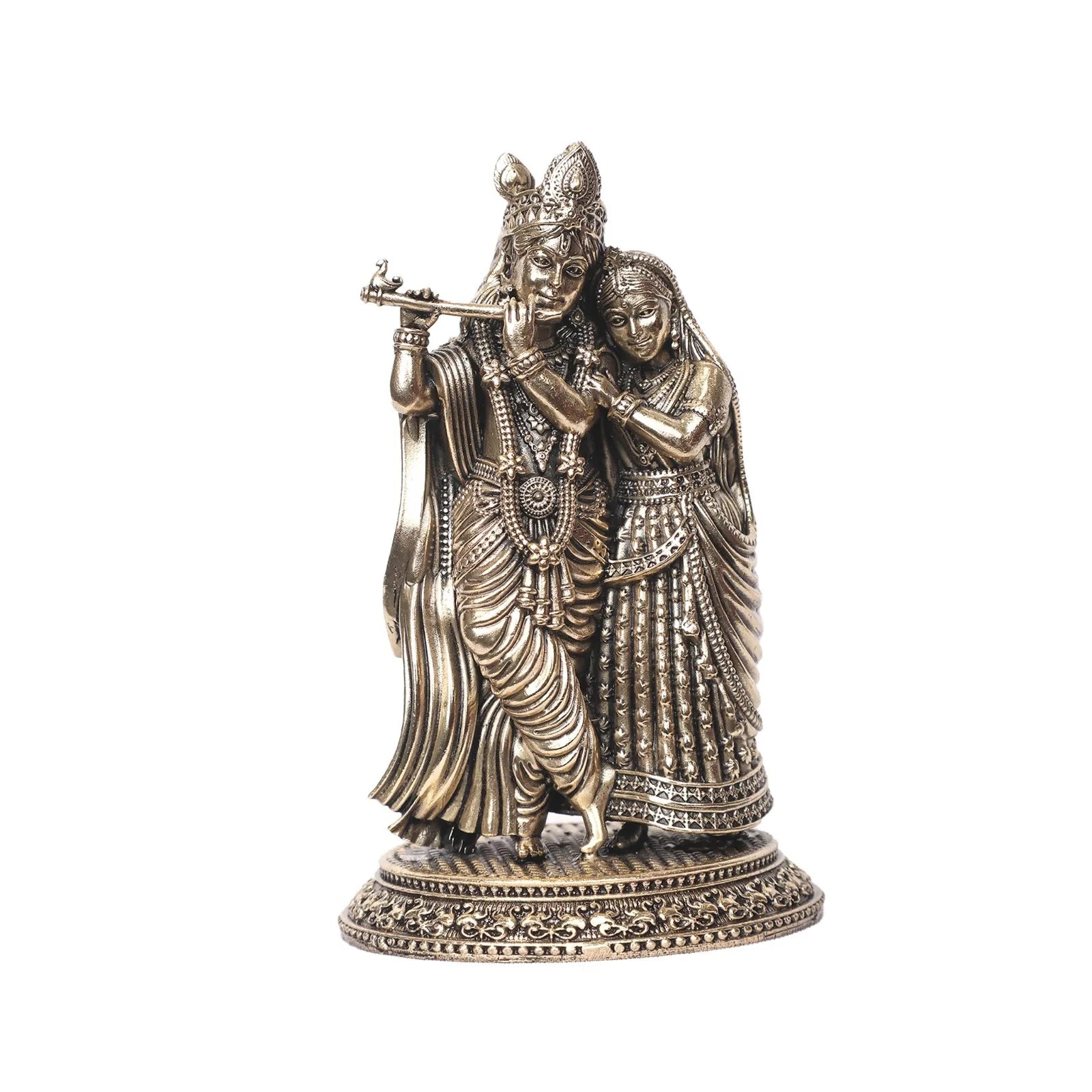 Brass Radha Krishna