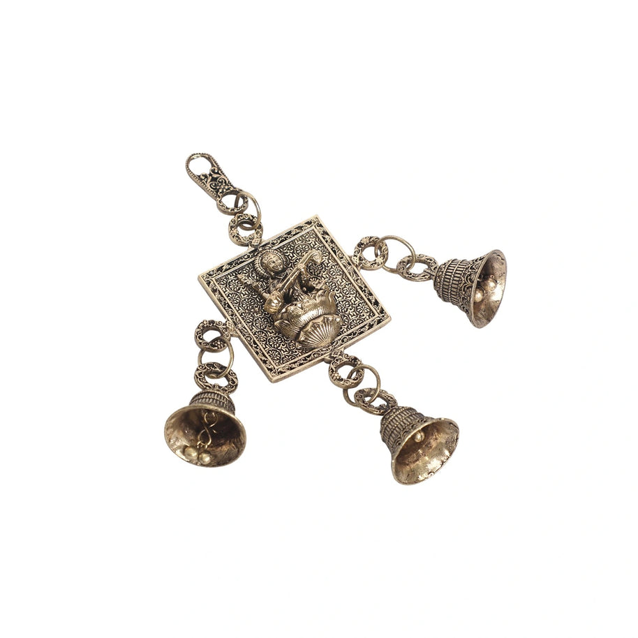 Brass Saraswathi Wall Hanging