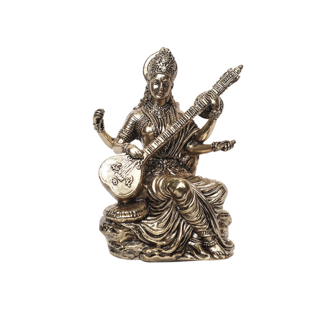 Brass Saraswathi With Veena