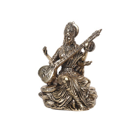 Brass Saraswathi With Veena