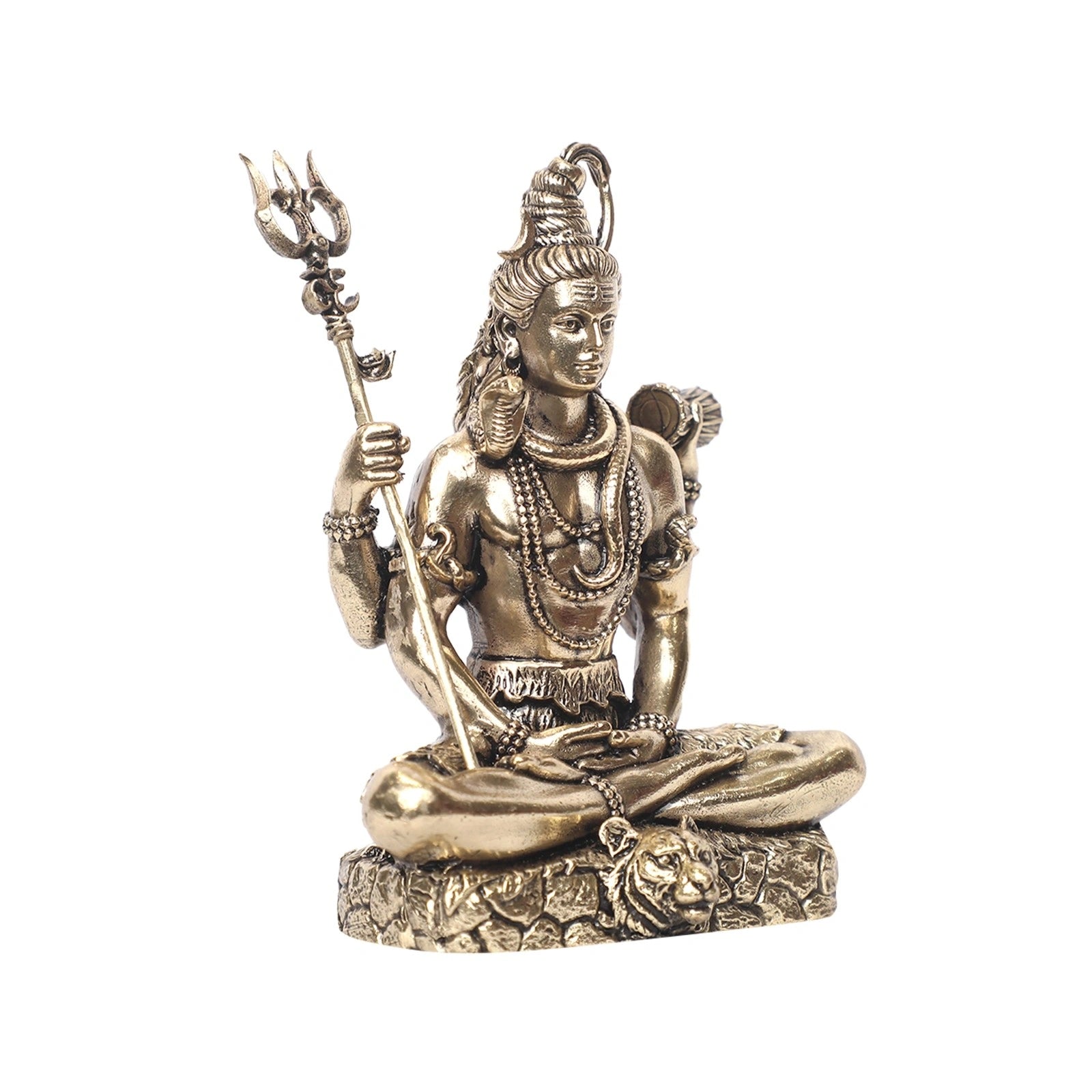 Brass Seated Shiva