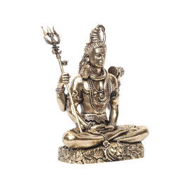 Brass Seated Shiva